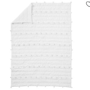 Pottery Barn Kids Pom Pom Toddler Quilt